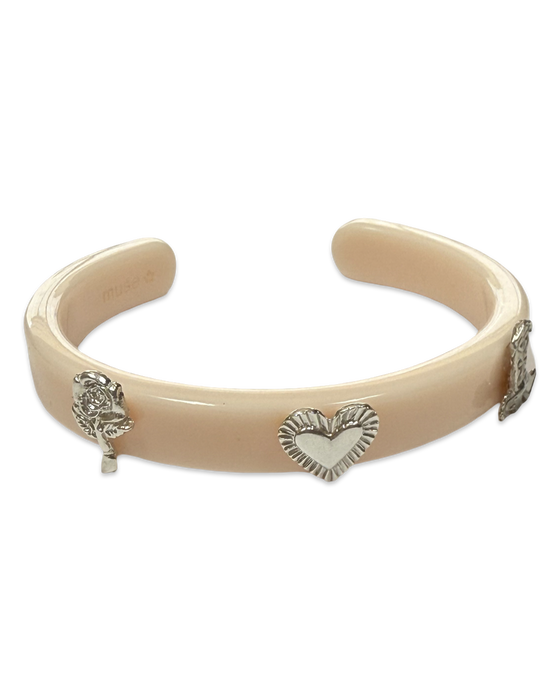 Sterling Silver Western Thin Cuff