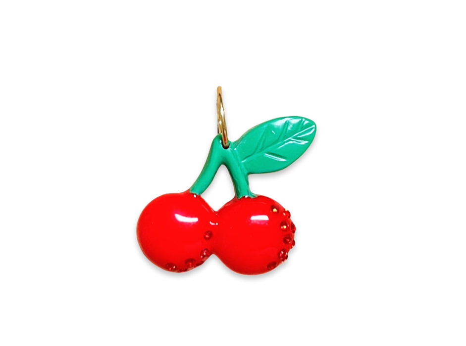 Crystal Cherry Pendant