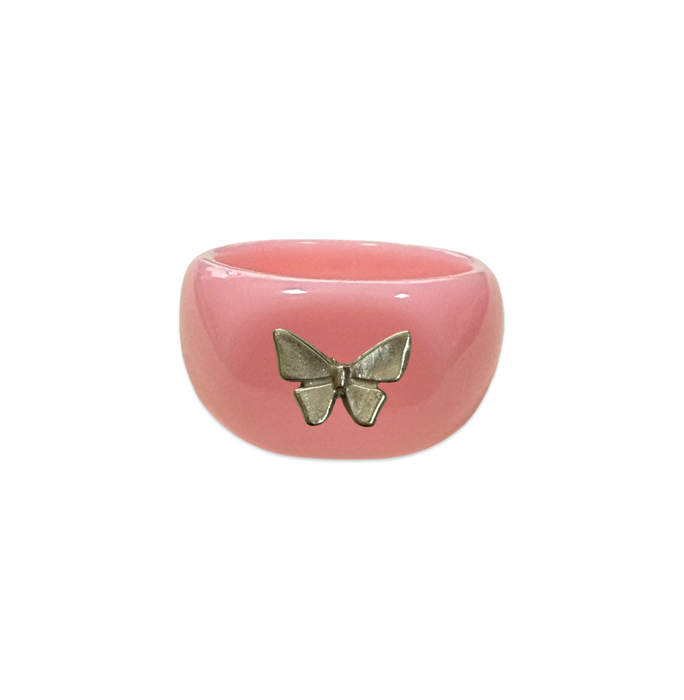 Sterling Silver Butterfly Ring