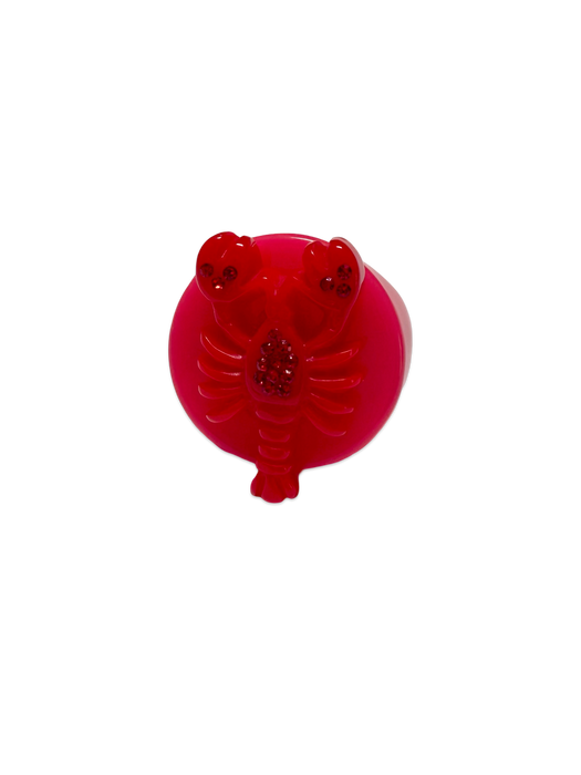 Crystal Lobster Circle and Heart LIMITED