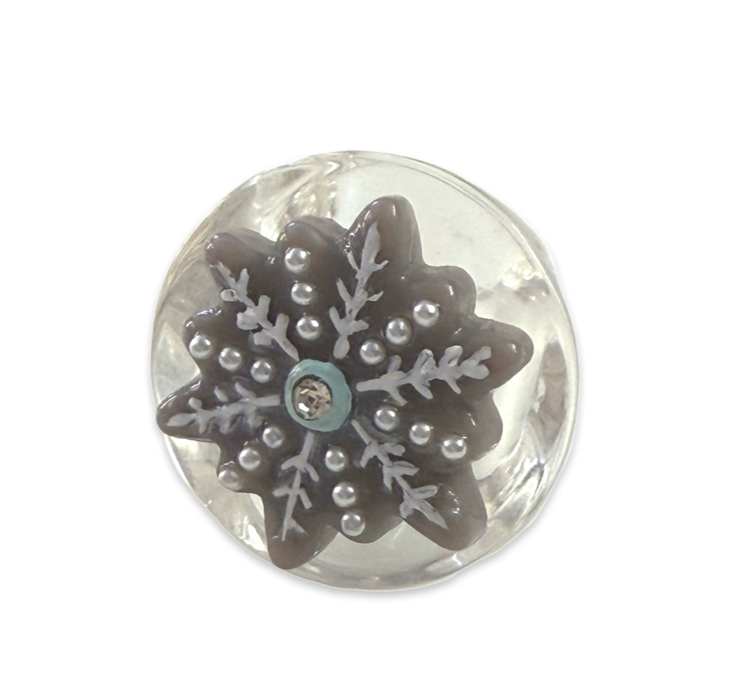 Snowflake Circle Ring