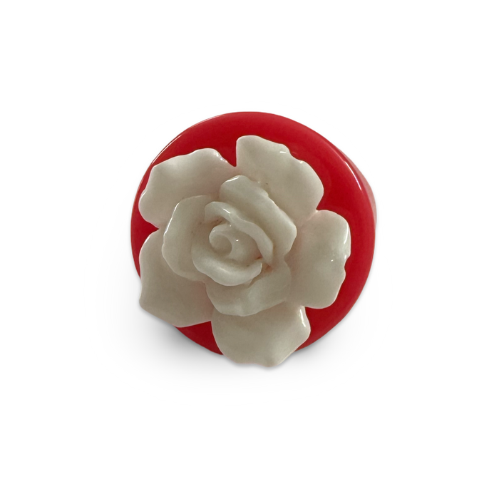 Rose Bloom Circle Ring