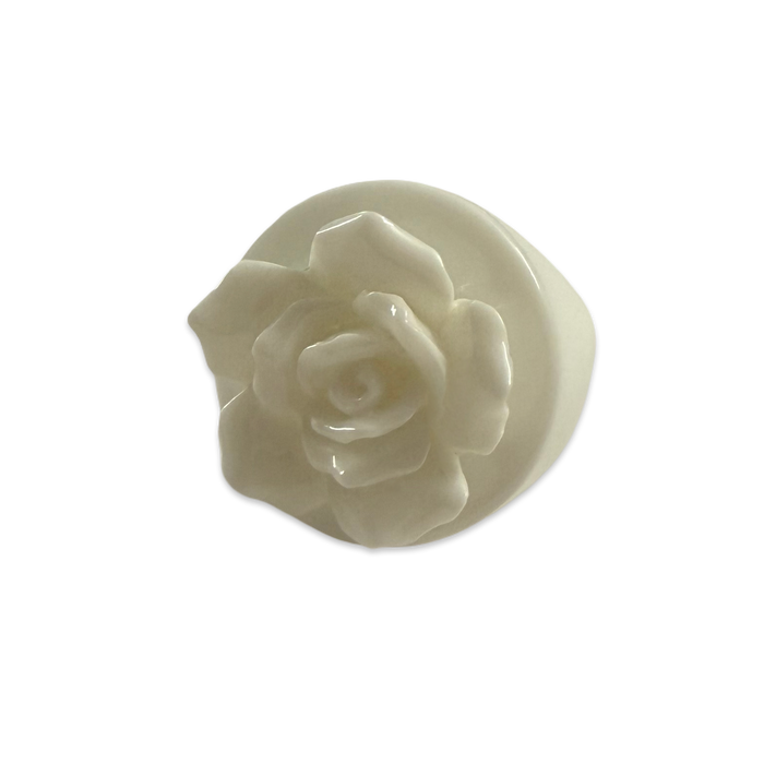 Rose Bloom Circle Ring