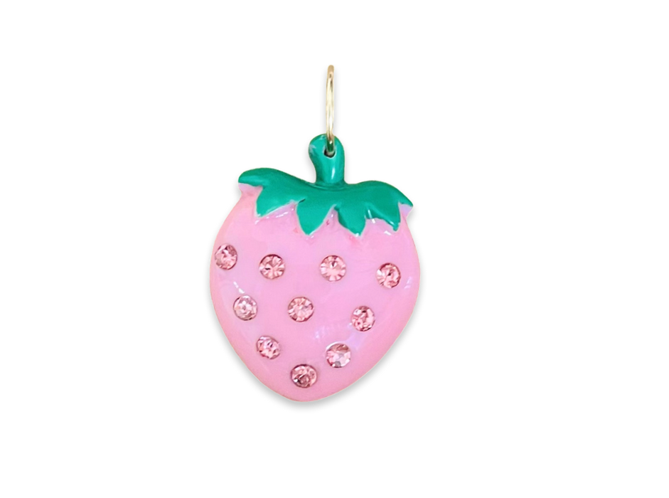 Crystal Strawberry Pendant