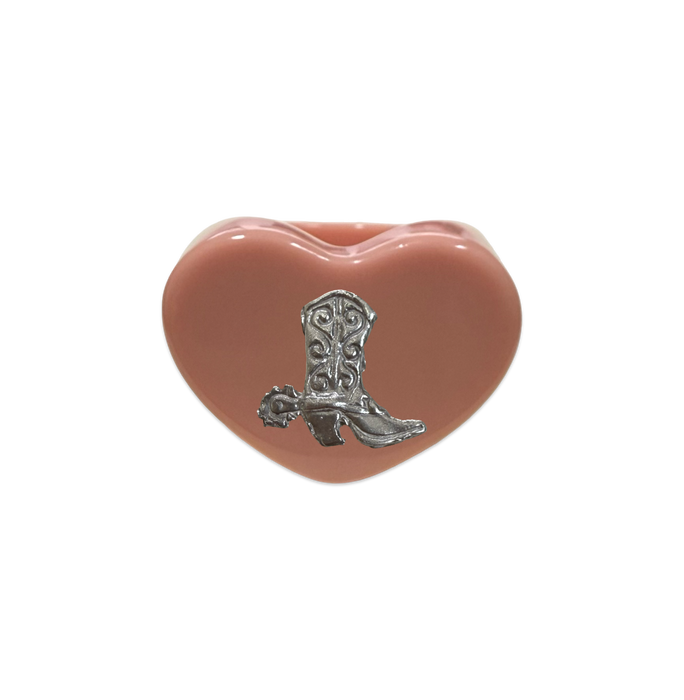 Sterling Silver Boot Ring