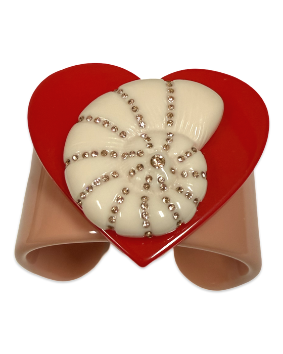 XL Heart Crystal Shell LIMITED