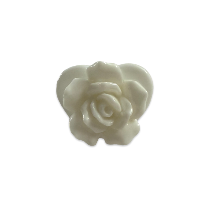 Rose Bloom Heart Ring