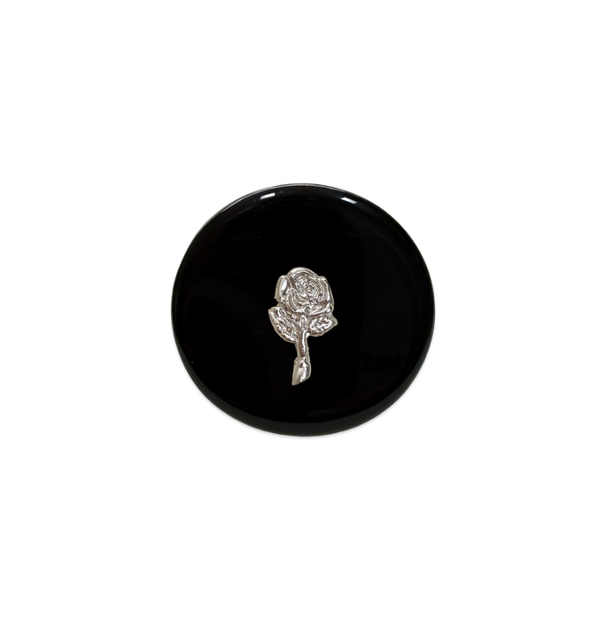 Sterling Silver Rose Ring