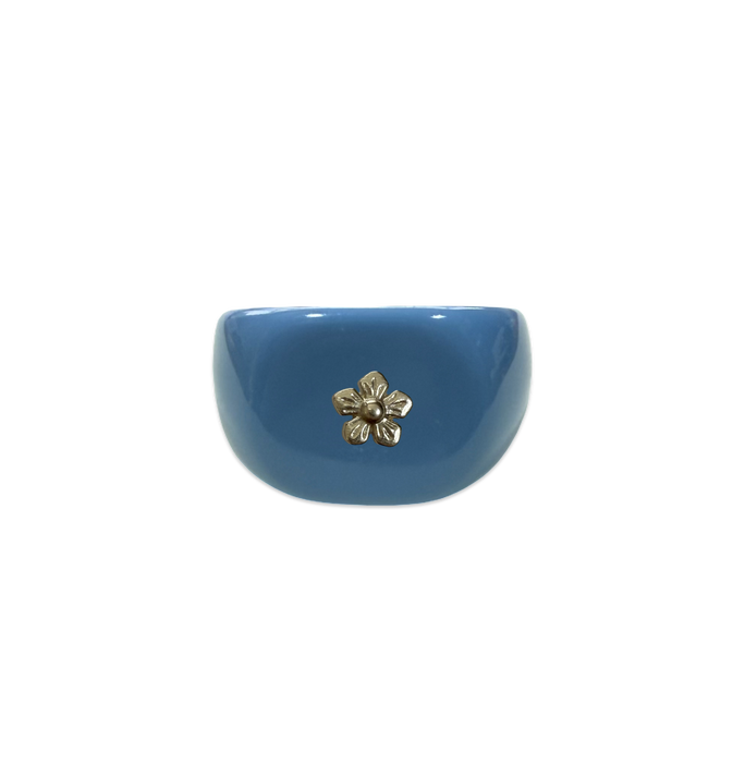 Sterling Silver Tiny Flower Ring