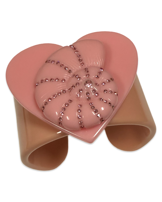 XL Heart Crystal Shell LIMITED