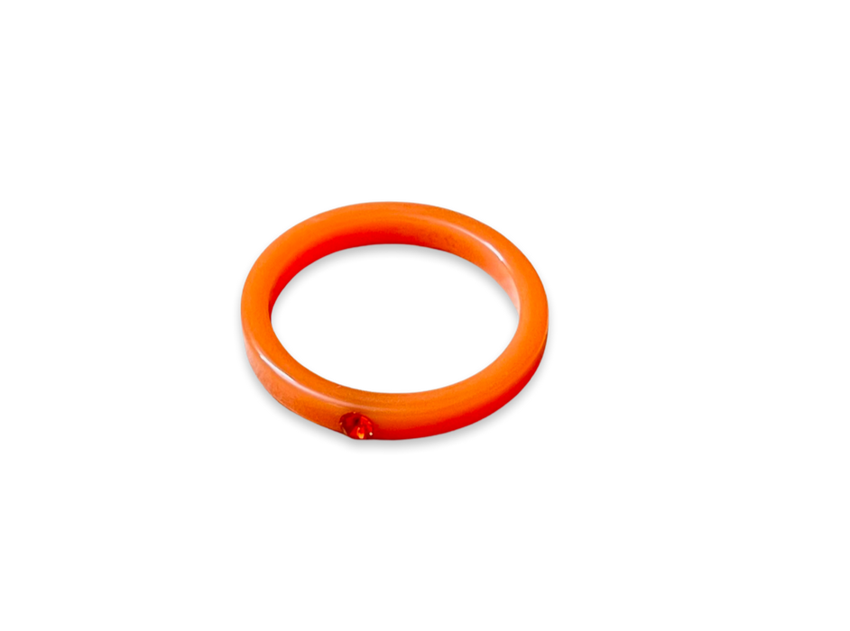 Crystal Stacker Band Ring