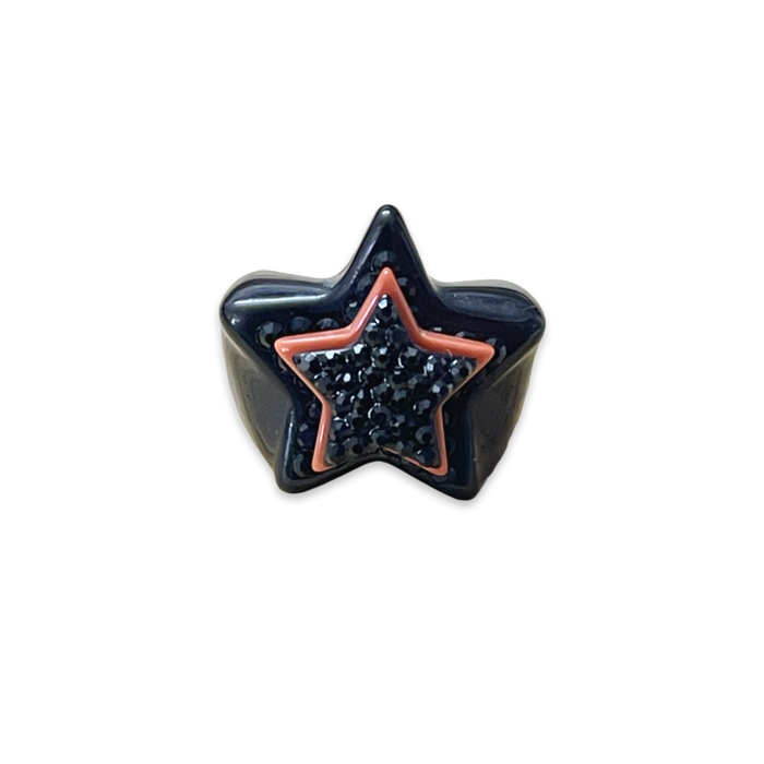 Stacked Stars on Star Ring