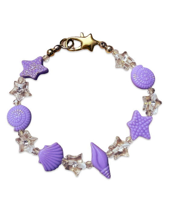 Pastel Shell Beaded Bracelets