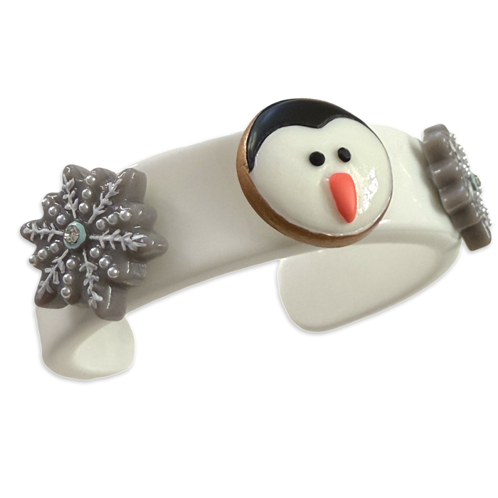 Penguin Wide Cuff Bracelet