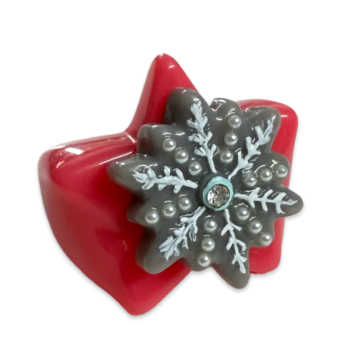 Snowflake Star Ring