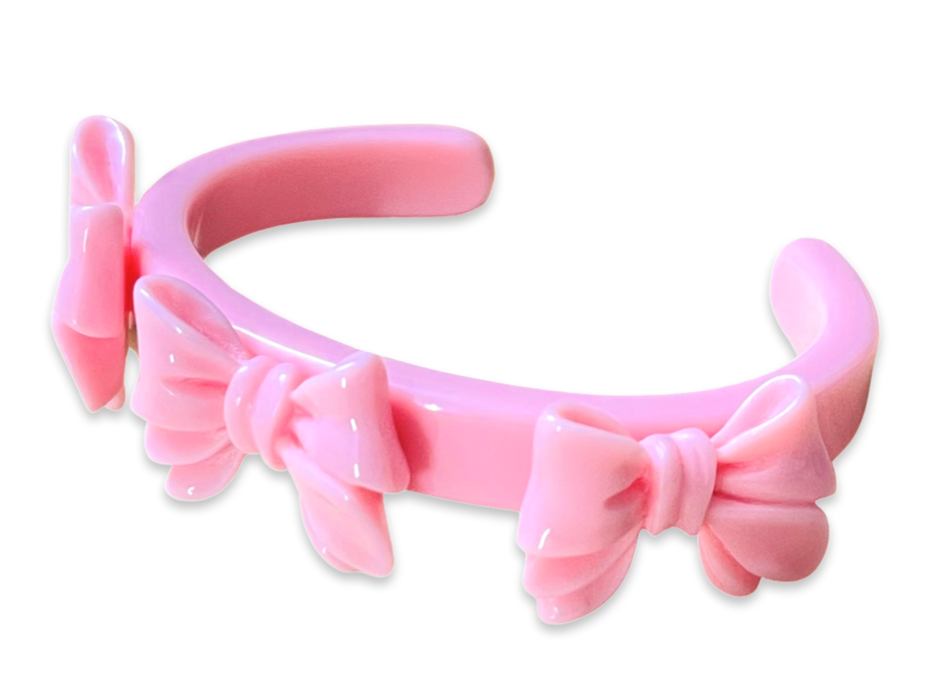 Jumbo Bows Thin Cuff