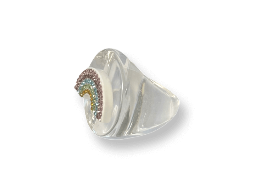 Crystal Rainbow Ring