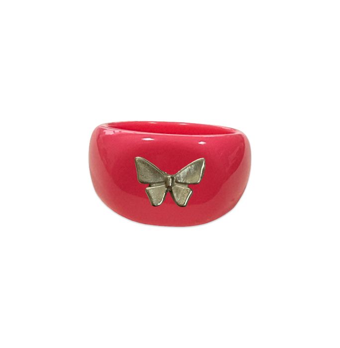 Sterling Silver Butterfly Ring