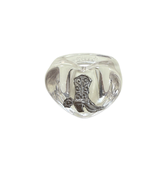 Sterling Silver Boot Ring