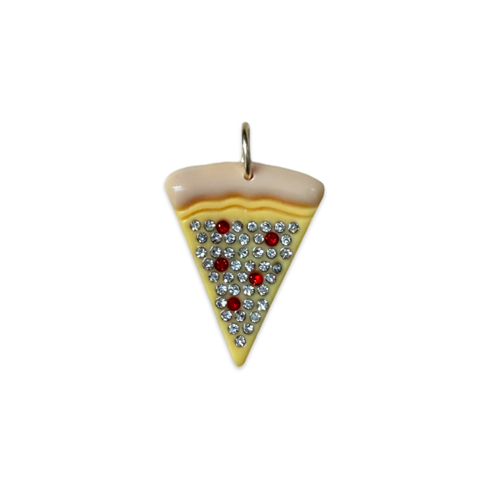 Crystal Pizza Pendant