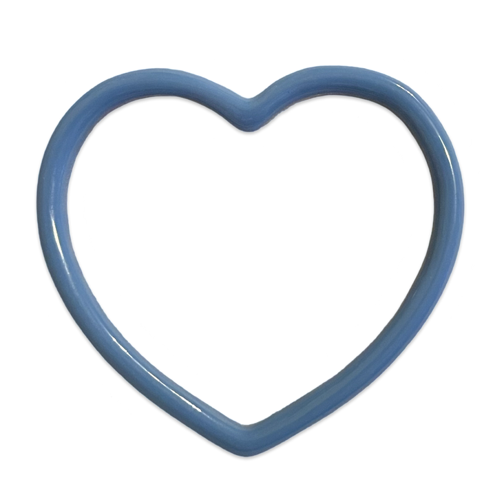 Heart Bangle Bracelet