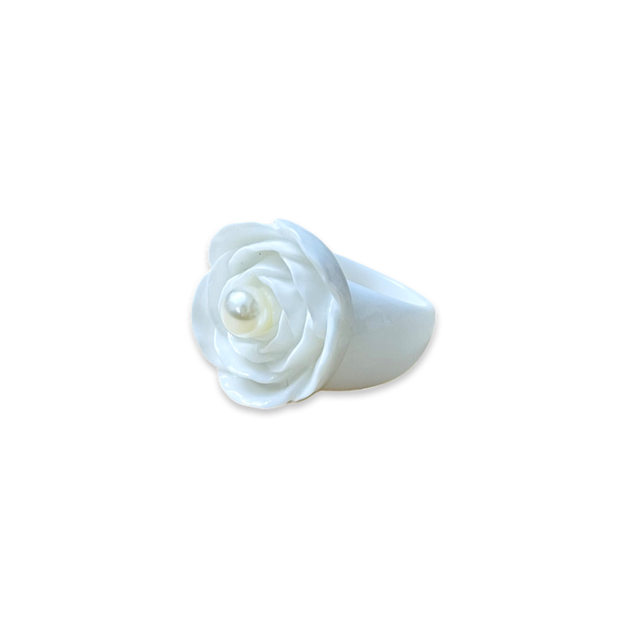 Pearl Flower Ring