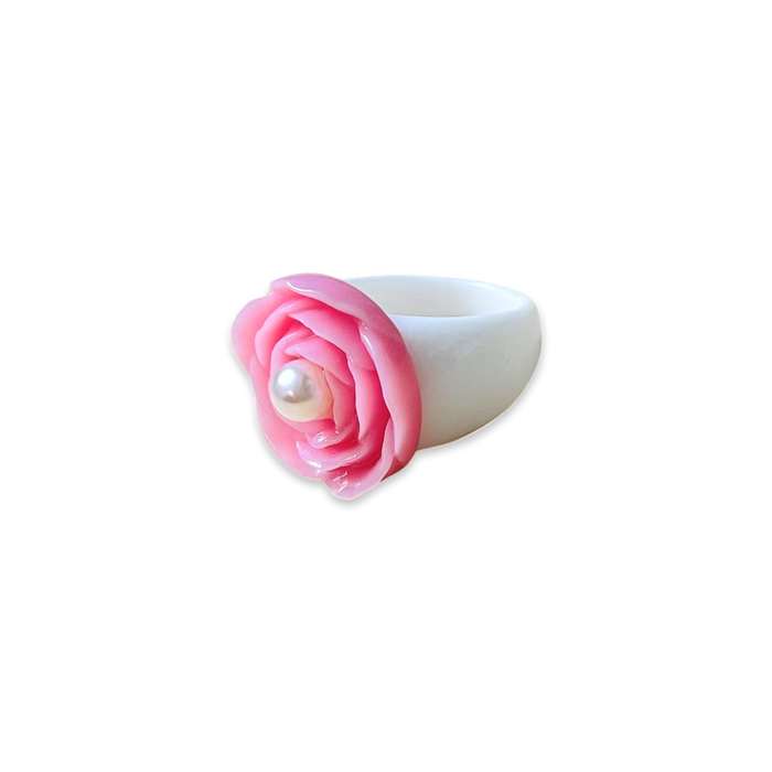 Pearl Flower Ring