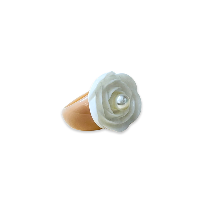 Pearl Flower Ring