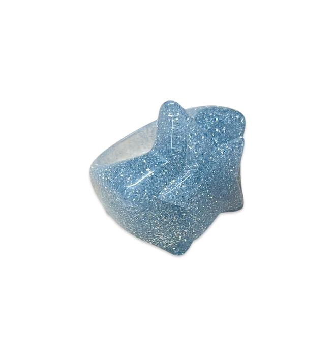 Glitter Stars on Glitter Star Ring