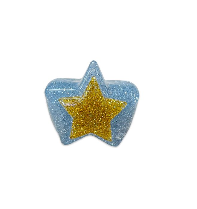 Glitter Stars on Glitter Star Ring