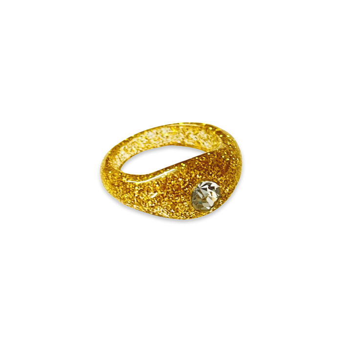 Crystal Dome Ring