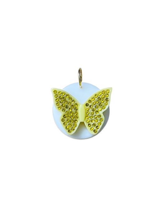 Crystal Butterfly Pendant