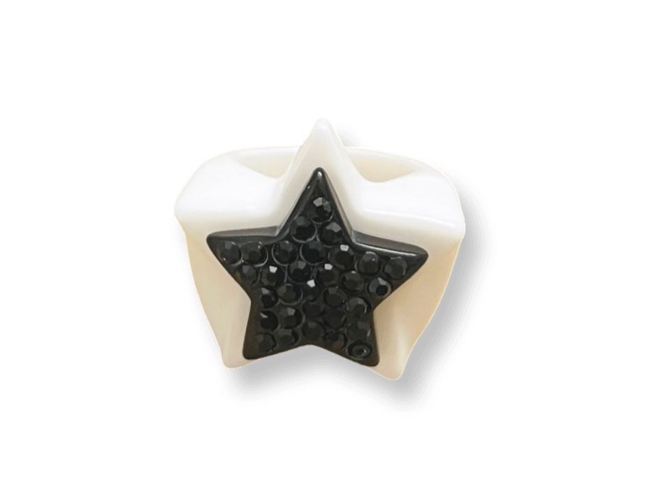 Star Base Large Crystal Star Ring