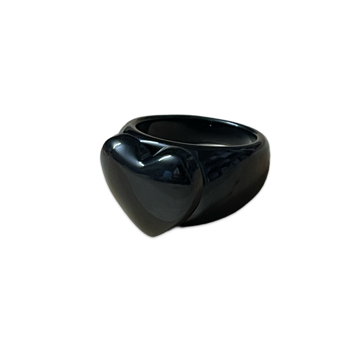 Puffy Heart Classic Ring