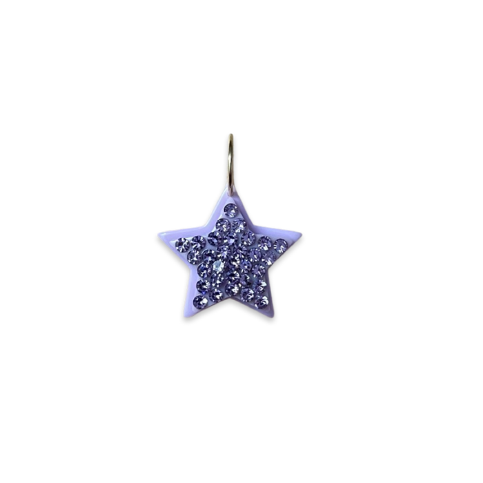 Crystal Stacked Star Pendant