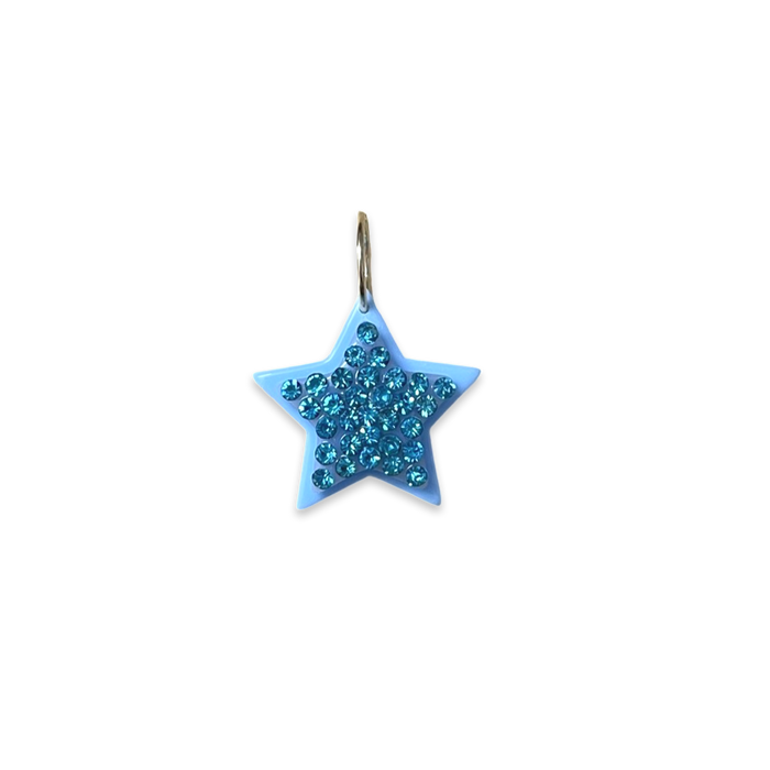 Crystal Stacked Star Pendant