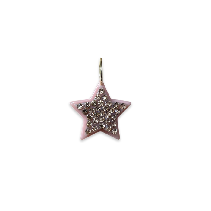 Crystal Stacked Star Pendant