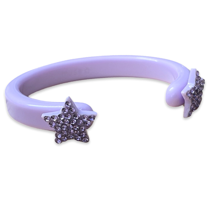 Small Crystal Star Cuff Bracelet