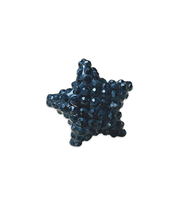 Extra Large Crystal Star Ring