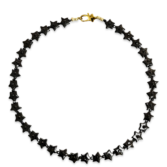 Crystal Star Beaded Necklace