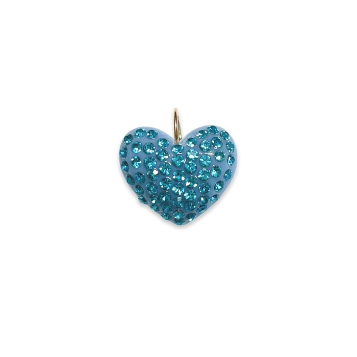 Large Crystal Heart Pendant