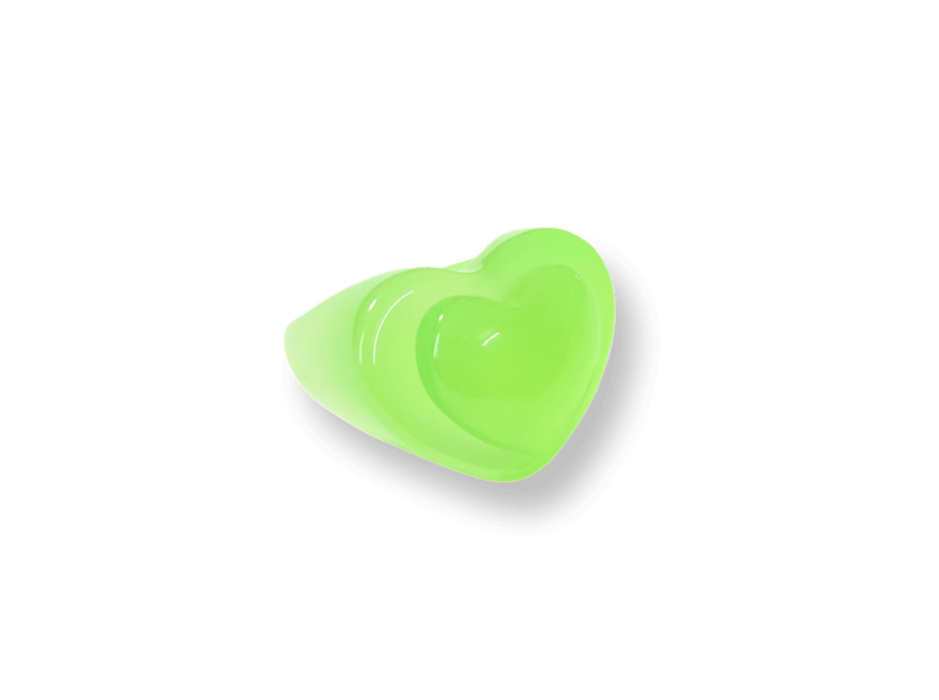 Puffy Heart On Heart Base Ring