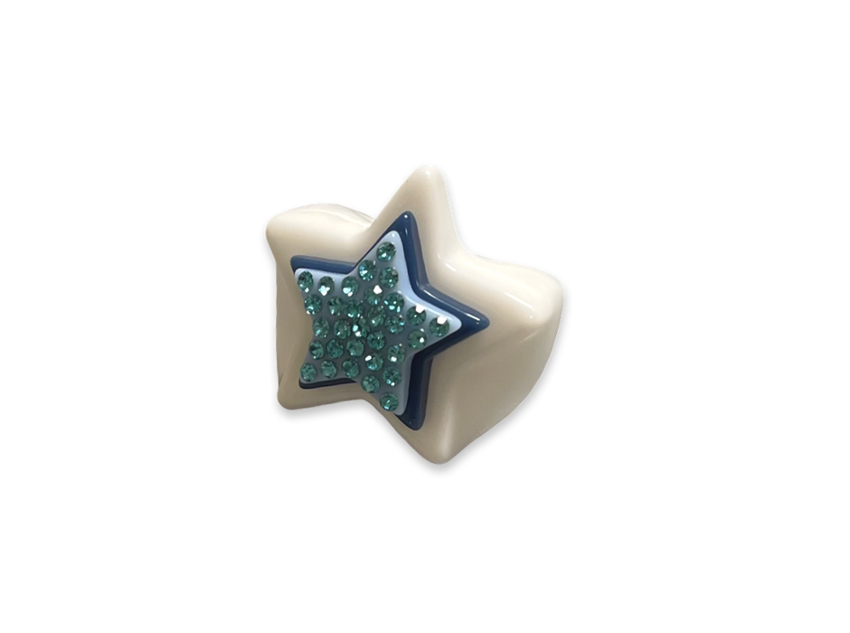 Stacked Stars on Star Ring