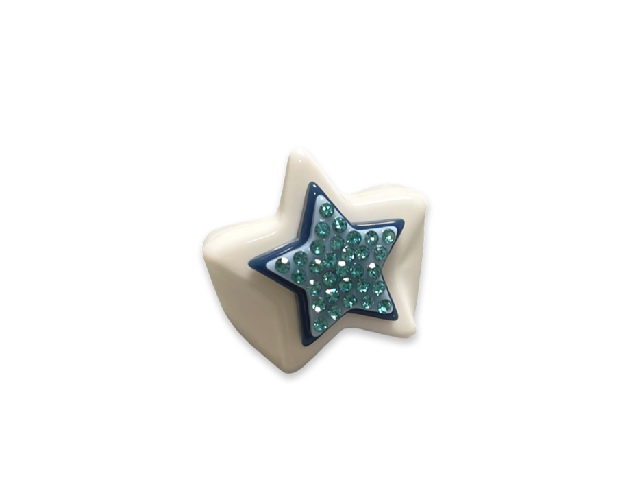 Stacked Stars on Star Ring