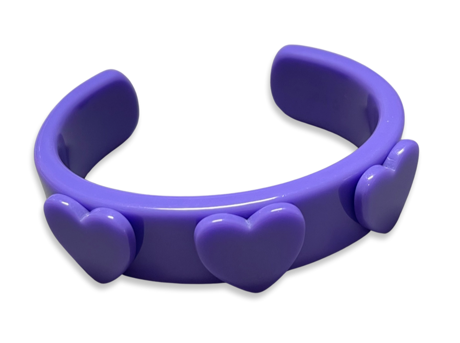 Classic Heart Wide Cuff