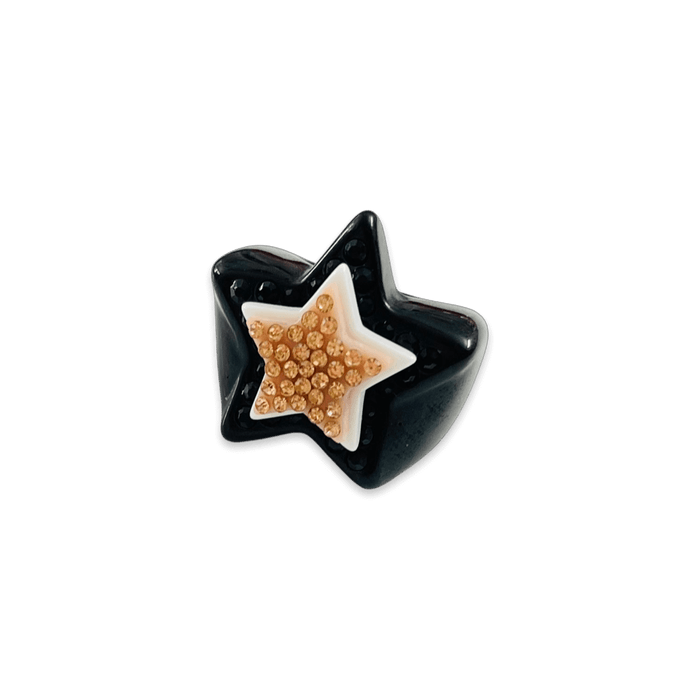 Stacked Stars on Star Ring