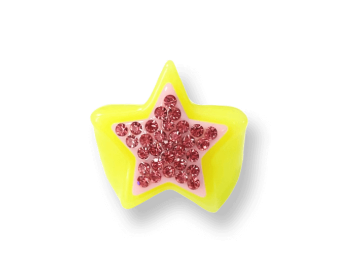 Star Base Large Crystal Star Ring