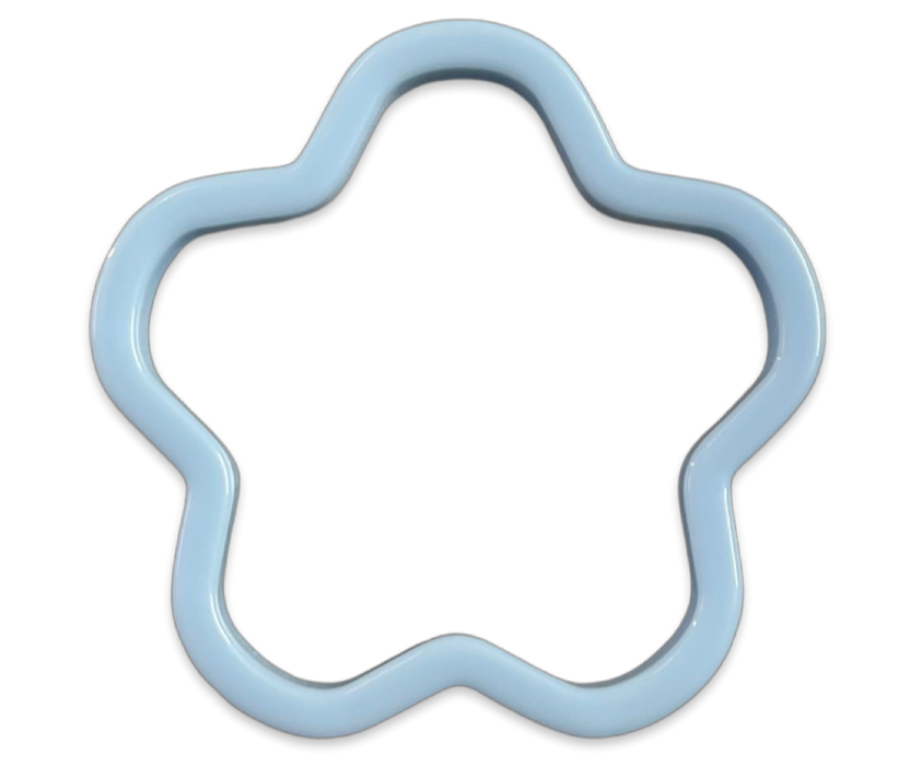 Flower Bangle Bracelet