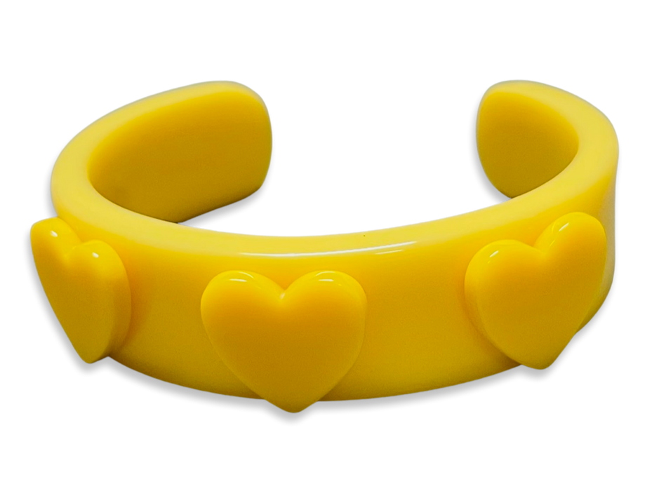 Classic Heart Wide Cuff