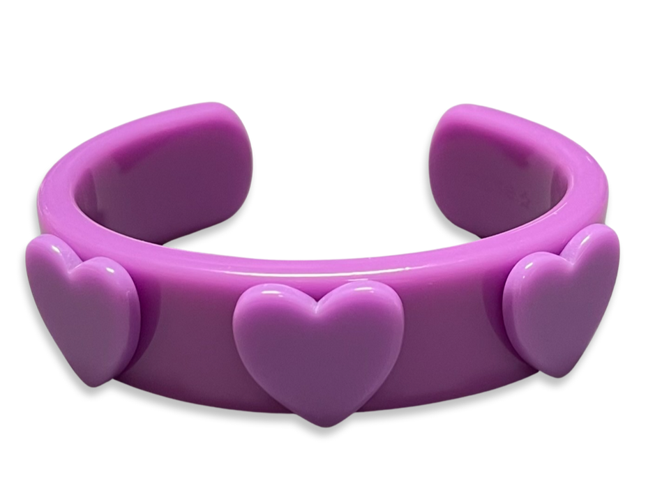 Classic Heart Wide Cuff